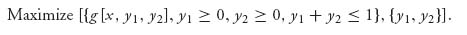 Unnumbered Display Equation