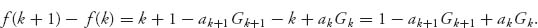 Unnumbered Display Equation