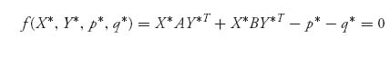 Unnumbered Display Equation