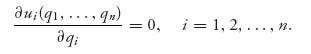 Unnumbered Display Equation