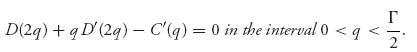 Unnumbered Display Equation