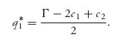 Unnumbered Display Equation