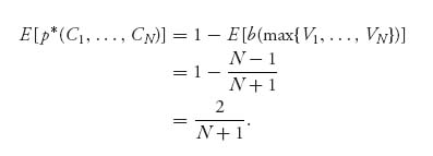 Unnumbered Display Equation