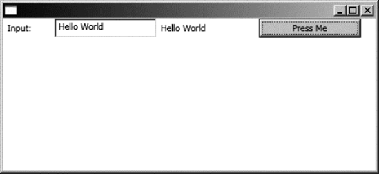 A form created using XAML and F#