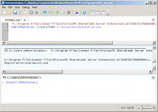 PowerShell ISE