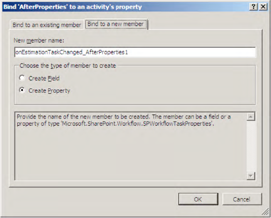 Binding the AfterProperties to a new member