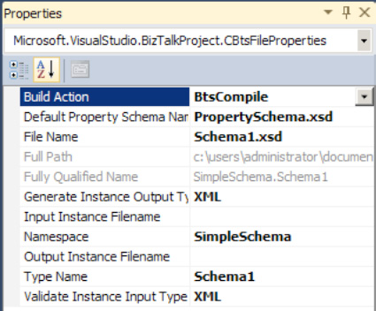 Schema Properties