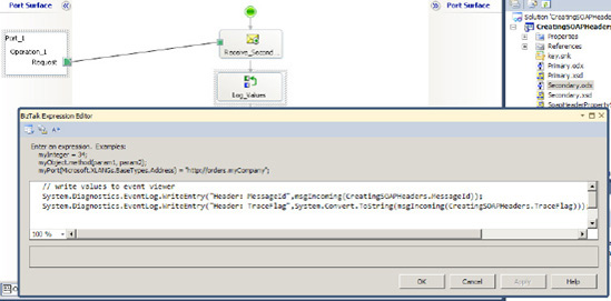 Sample solution secondary orchestration