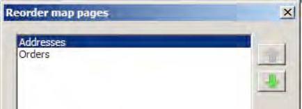 Reorder Pages dialog box