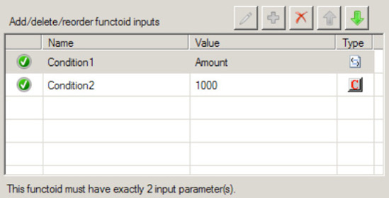 Defining the comparison value