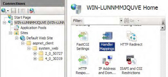 Handler Mappings in IIS 7.0