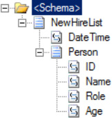 NewHire schema