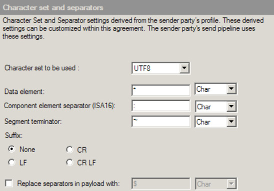 Setting the properties that define the document structure