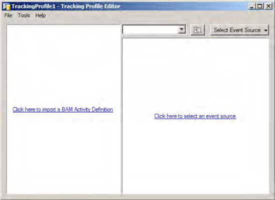 Tracking Profile Editor