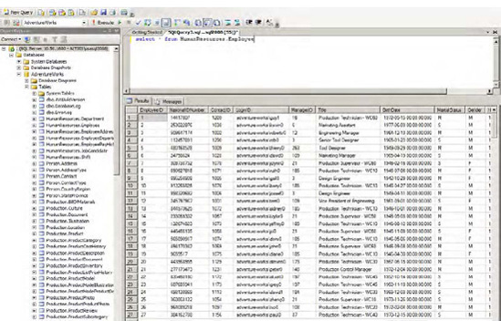 Executing a simple OLTP SQL query in SSMS