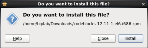 Installing Code::Blocks on Linux