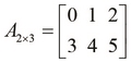 Representing matrices