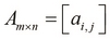 Representing matrices