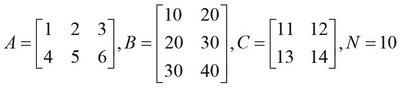 Multiplying matrices