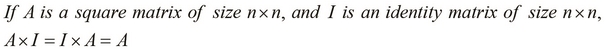 Multiplying matrices