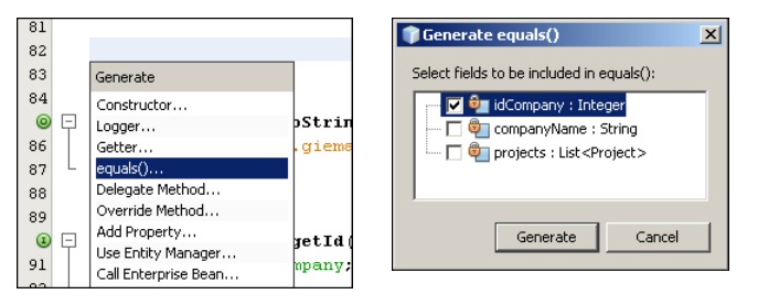 Refactoring Java equals() and hashCode()