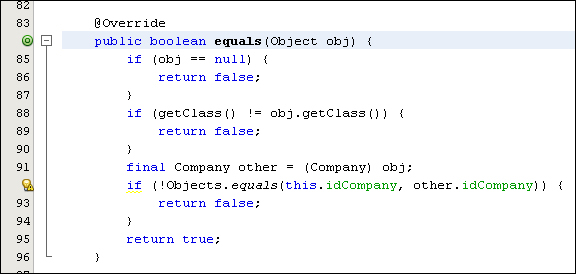 Refactoring Java equals() and hashCode()