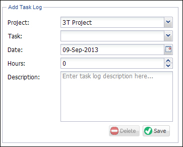 Task log workflows and layouts