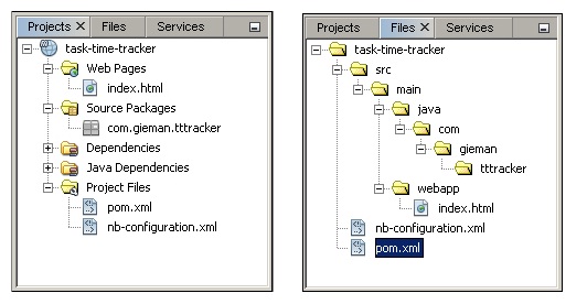 Creating the Maven Web Application project