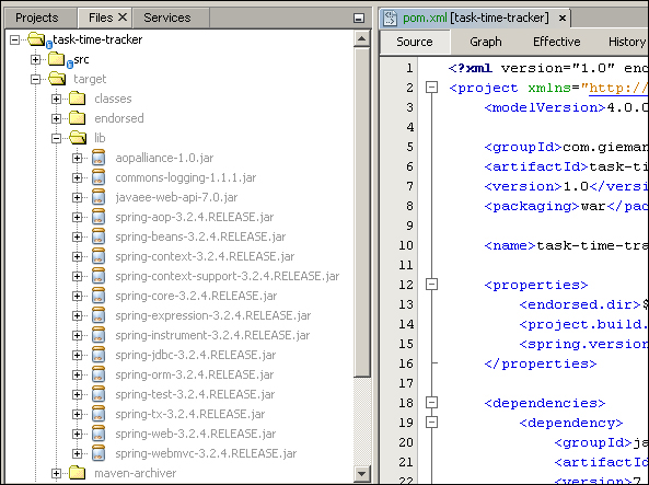 Executing the Maven build