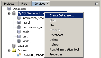 Connecting NetBeans with MySQL