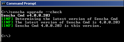 Installing Sencha Cmd