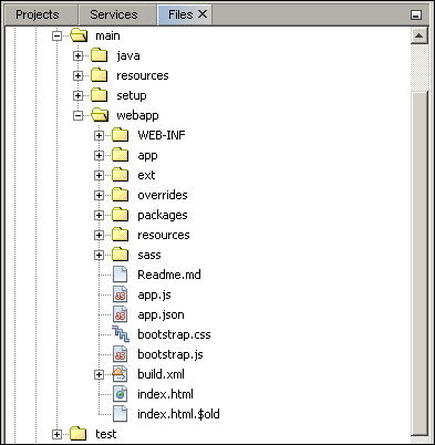 Generating the 3T Ext JS 4 application skeleton