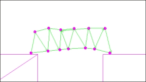 The principles of a bridge-building game