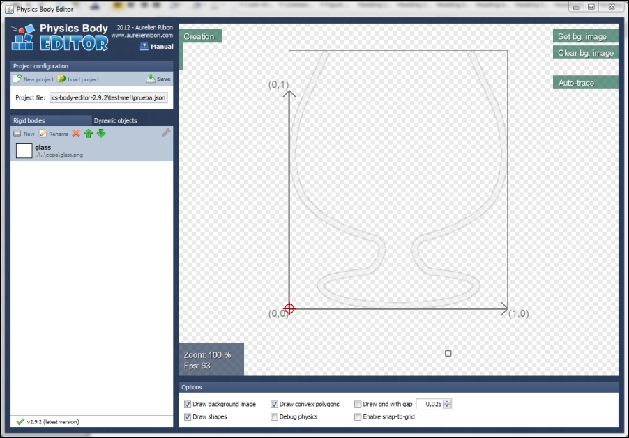 Generating JSON shape data