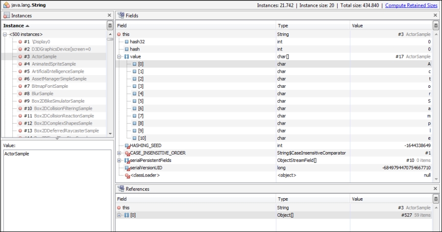 Monitoring and profiling