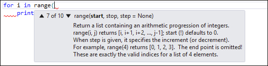 Mastering IntelliSense with Python