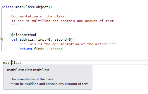 Mastering IntelliSense with Python