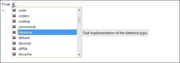 Mastering IntelliSense with Python