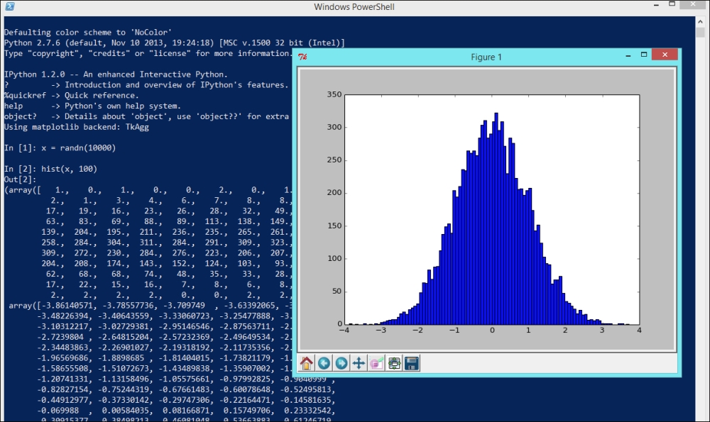 IPython in PTVS