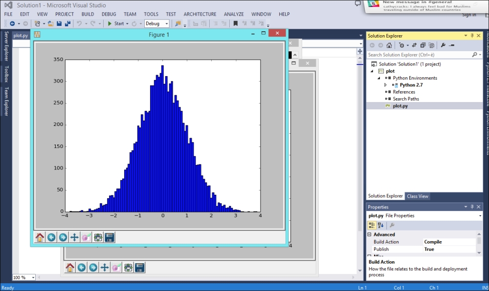 IPython in PTVS