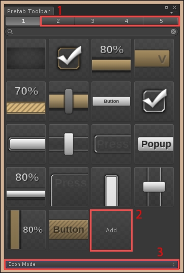 The Prefab Toolbar