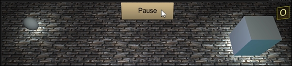 The pause button