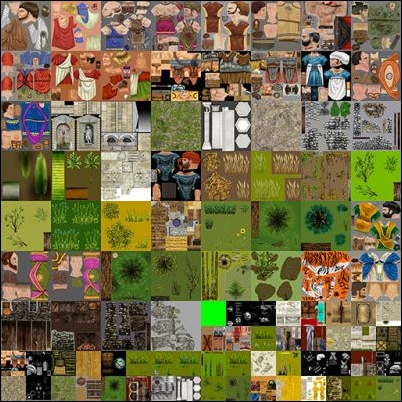 Texture atlases