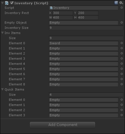 Creating a test scene