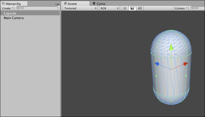 Example – implementation of Capsule Collider