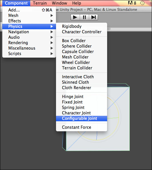 Configurable joints