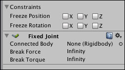 An example of rope animation using different joints