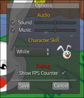 Adding music and sounds to Canyon Bunny