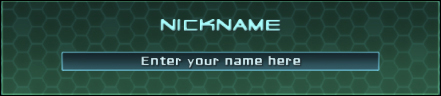 Creating a nickname box