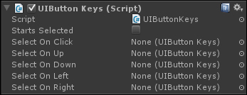 Using keys for navigation